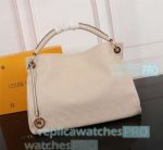 Top Quality Copy L---V Artsy White Genuine Leather Bag For Sale
